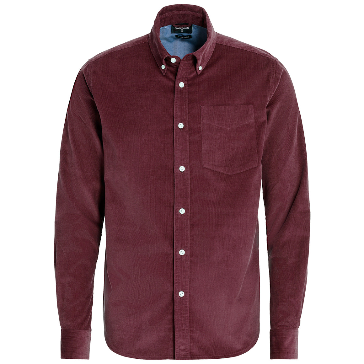 Herren Cordhemd in Regular Fit von VanVaan