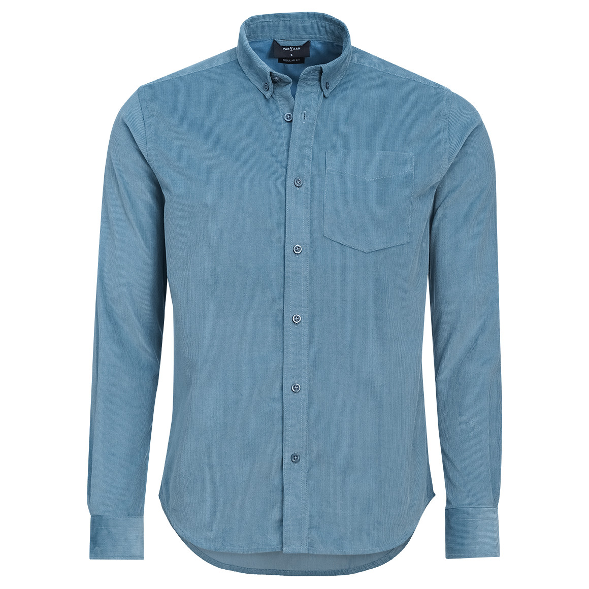 Herren Cordhemd in Regular Fit von VanVaan