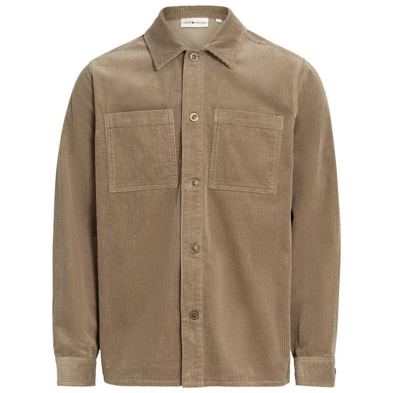 Herren Cordhemd in Unifarben von VanVaan