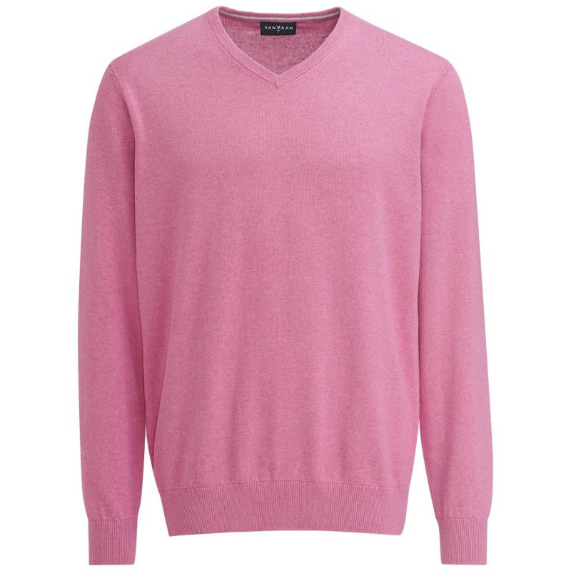 Herren Feinstrickpullover mit V-Ausschnitt von VanVaan