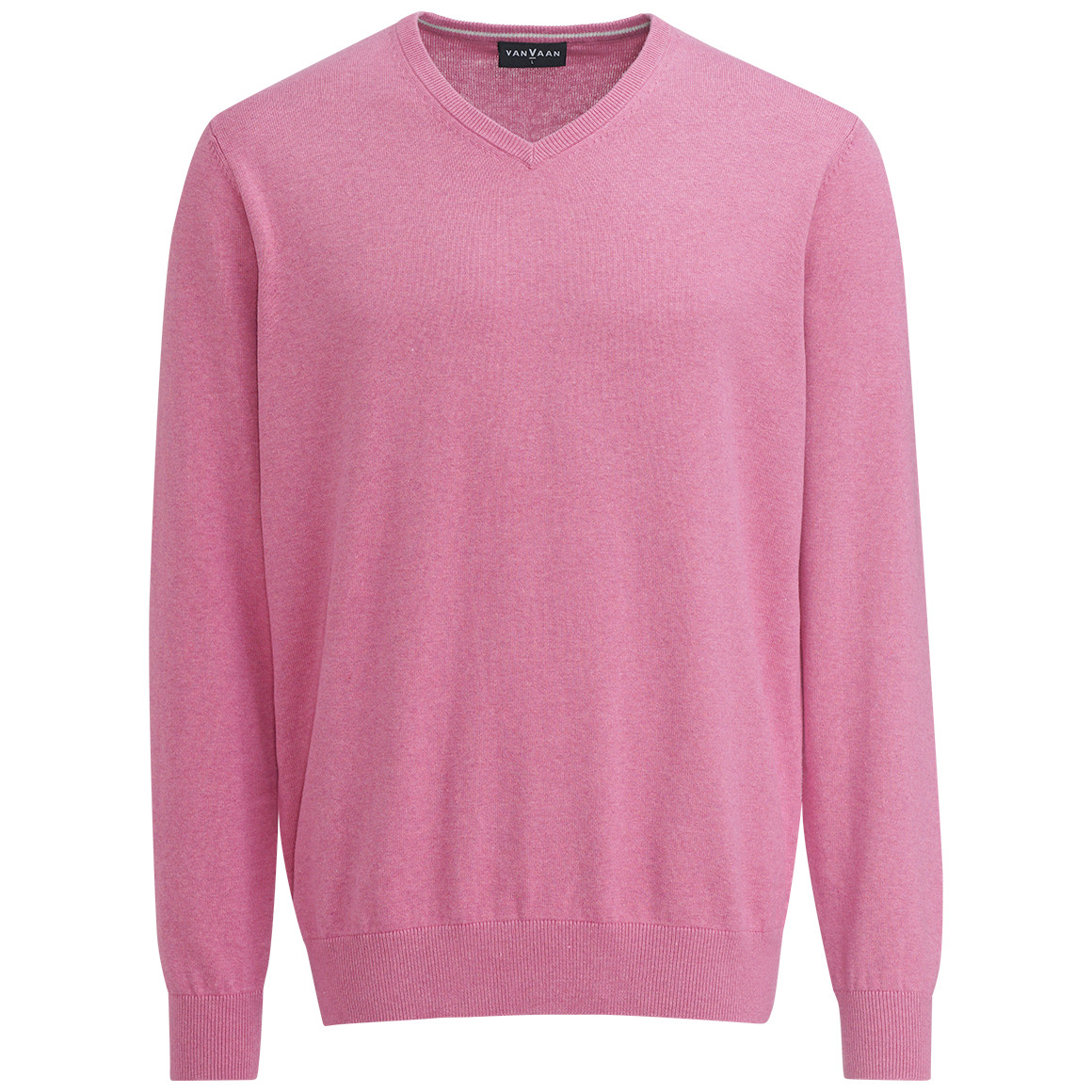 Herren Feinstrickpullover mit V-Ausschnitt von VanVaan