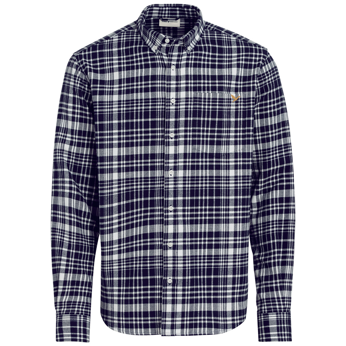 Herren Flanell-Hemd in Regular Fit von VanVaan