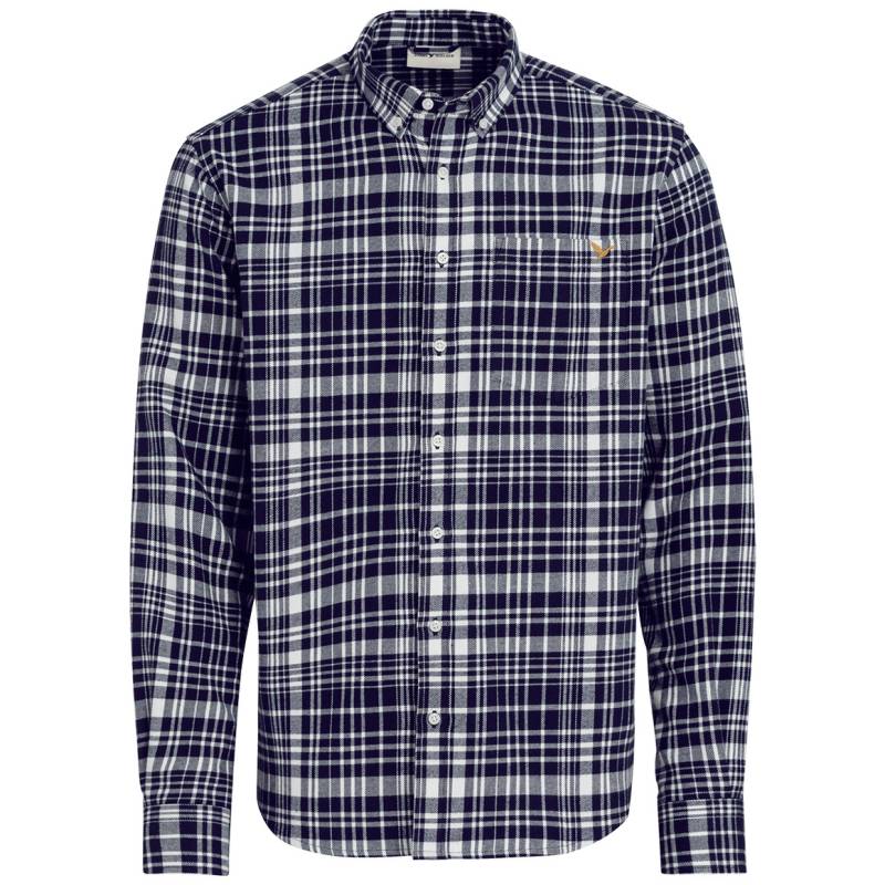 Herren Flanell-Hemd in Regular Fit von VanVaan