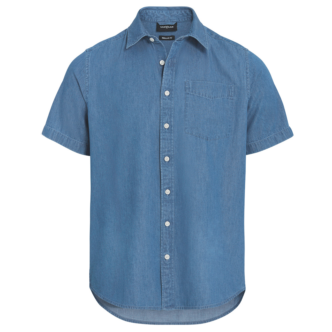 Herren Hemd in Jeans-Optik von VanVaan