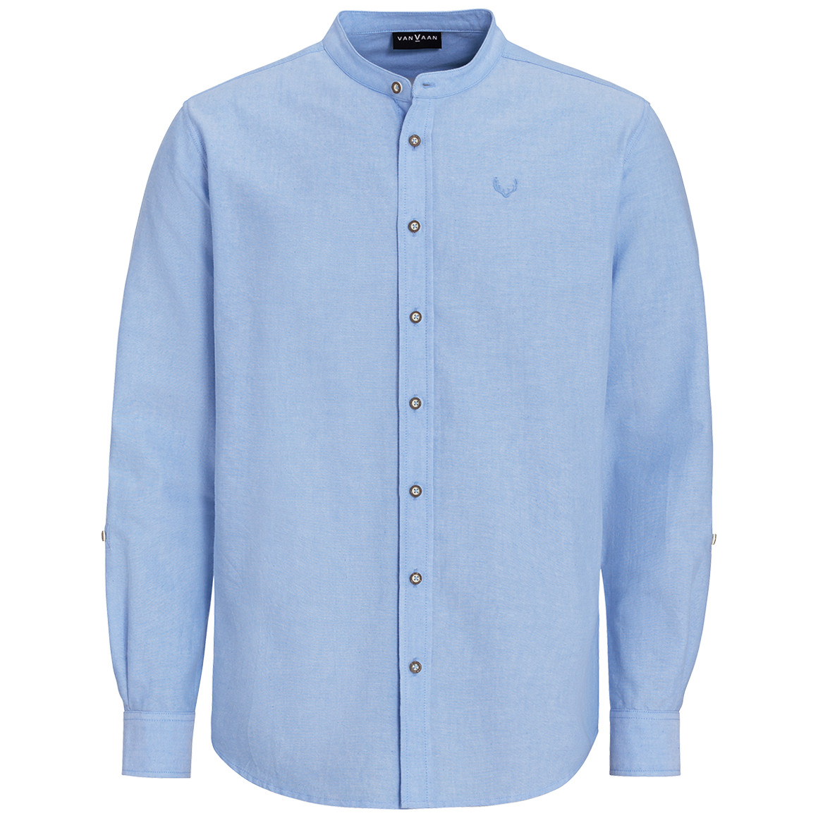 Herren Hemd mit Stehkragen von VanVaan