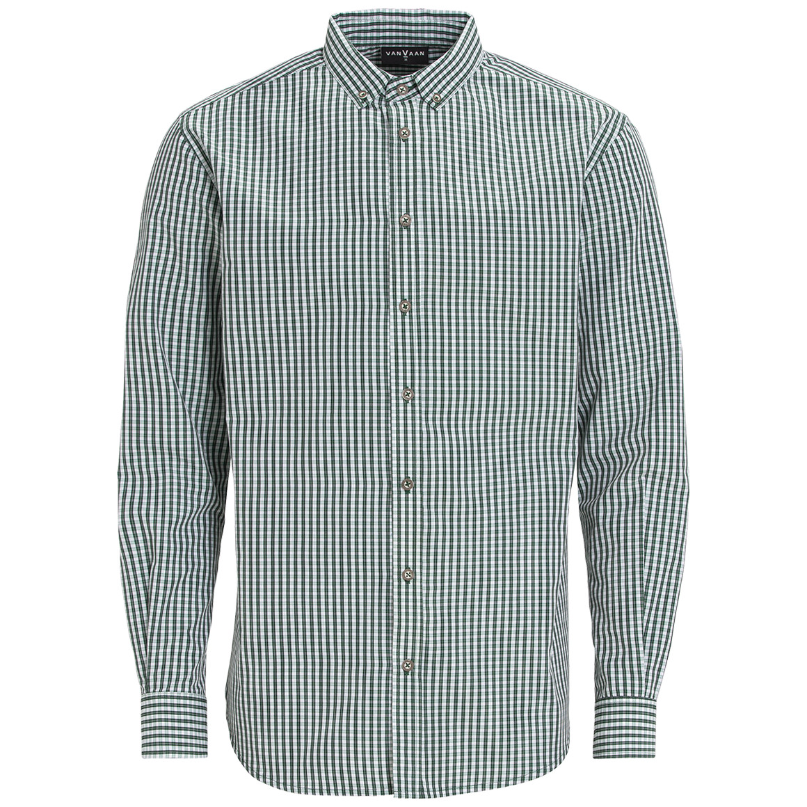 Herren Hemd mit feinem Karo-Muster Herren Hemd mit feinem Karo-Muster von VanVaan