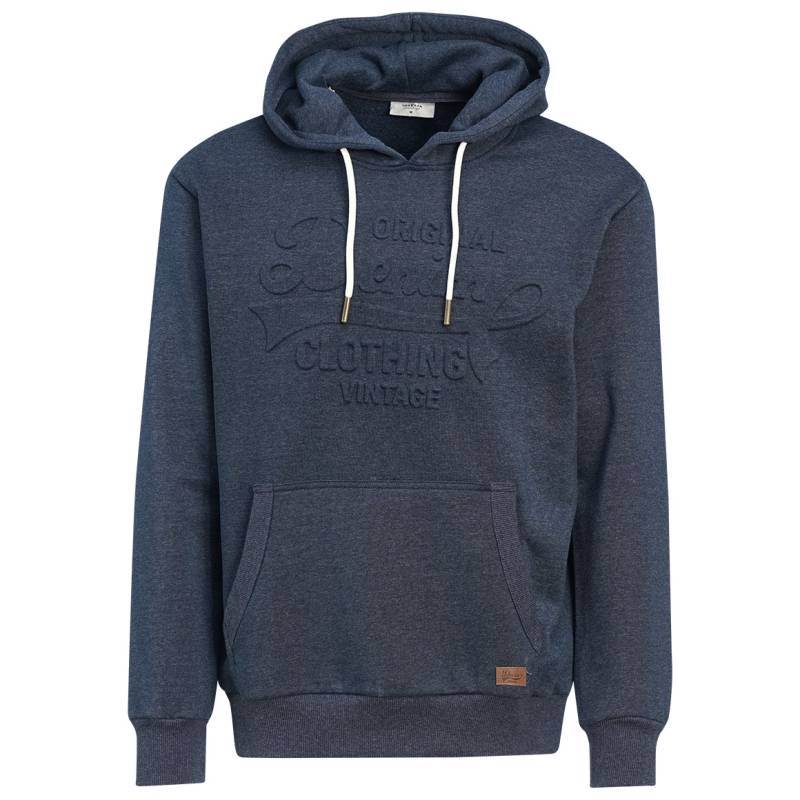 Herren Hoodie mit geprägtem Schriftzug von VanVaan