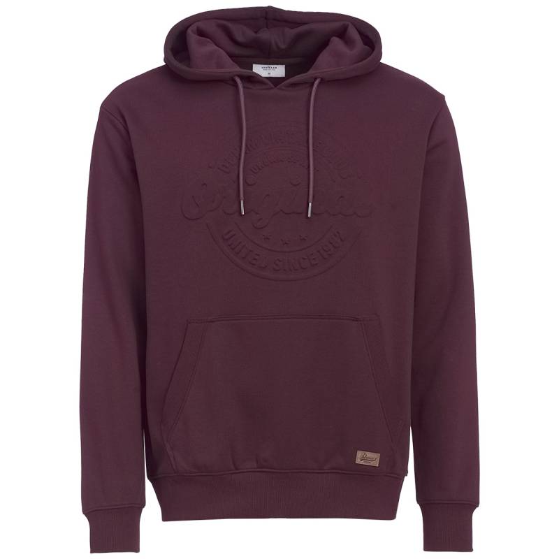 Herren Hoodie mit geprägtem Schriftzug Herren Hoodie mit geprägtem Schriftzug von VanVaan