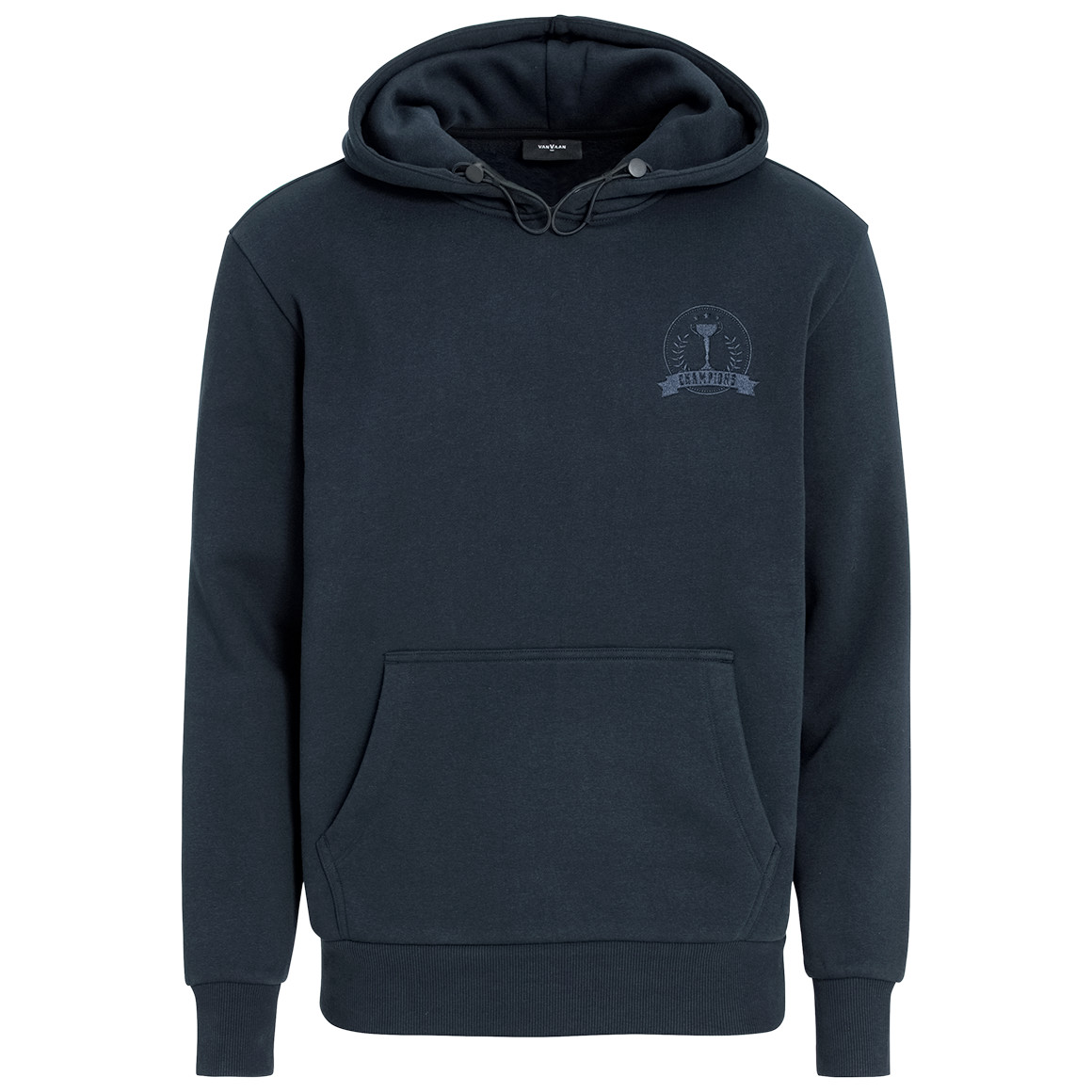 Herren Hoodie mit kleinem Print Herren Hoodie mit kleinem Print von VanVaan