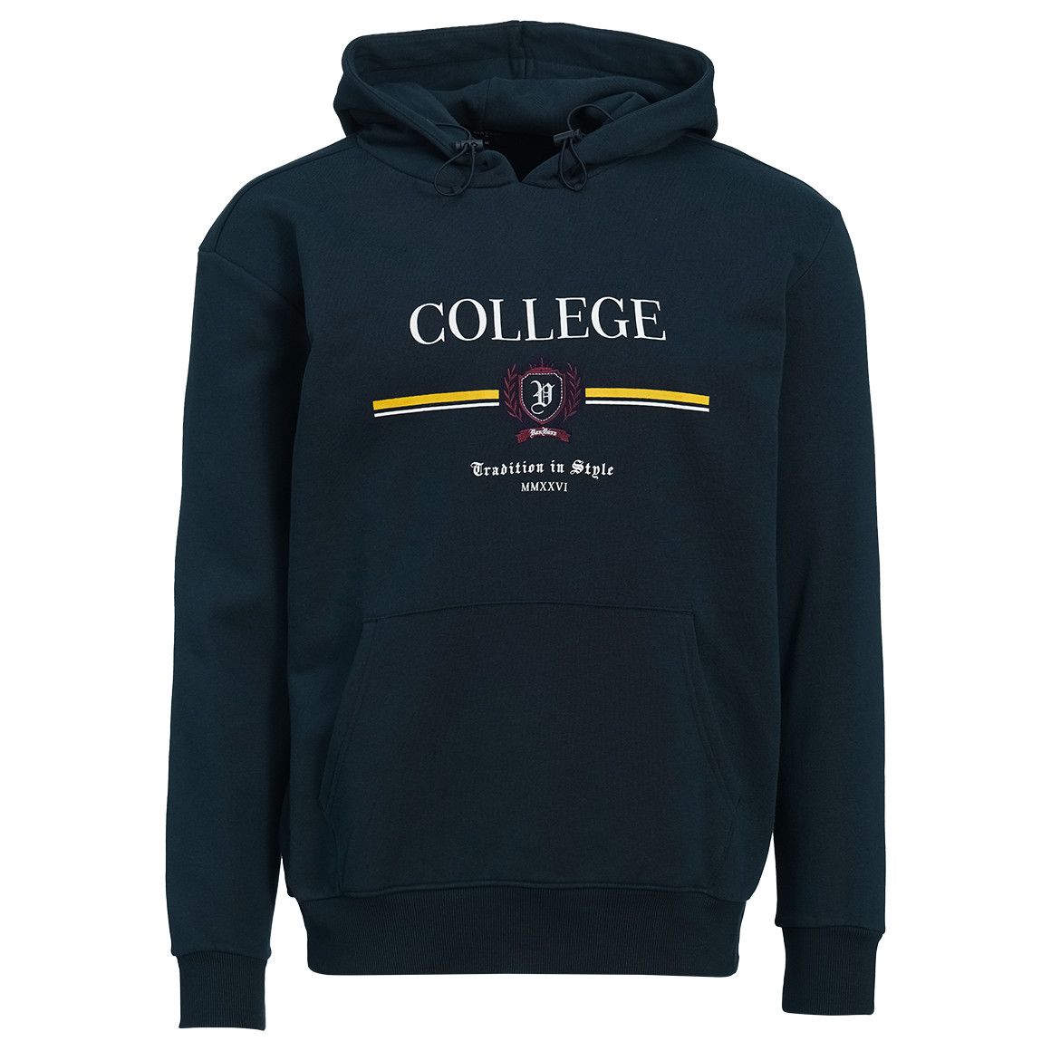 Herren Hoodie mit kleinem Print von VanVaan