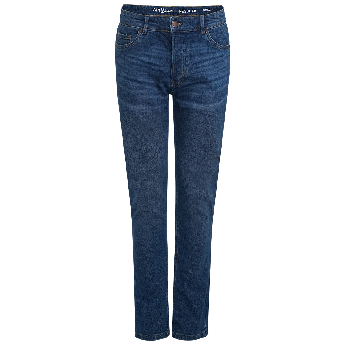 Herren Regular-Jeans mit Used-Waschung Herren Regular-Jeans mit Used-Waschung von VanVaan