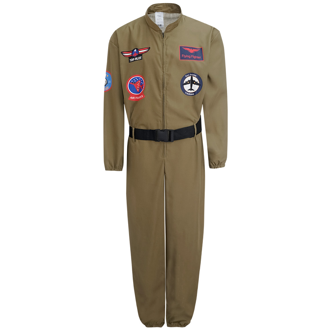 Herren Kostüm Pilot mit Gürtel von VanVaan