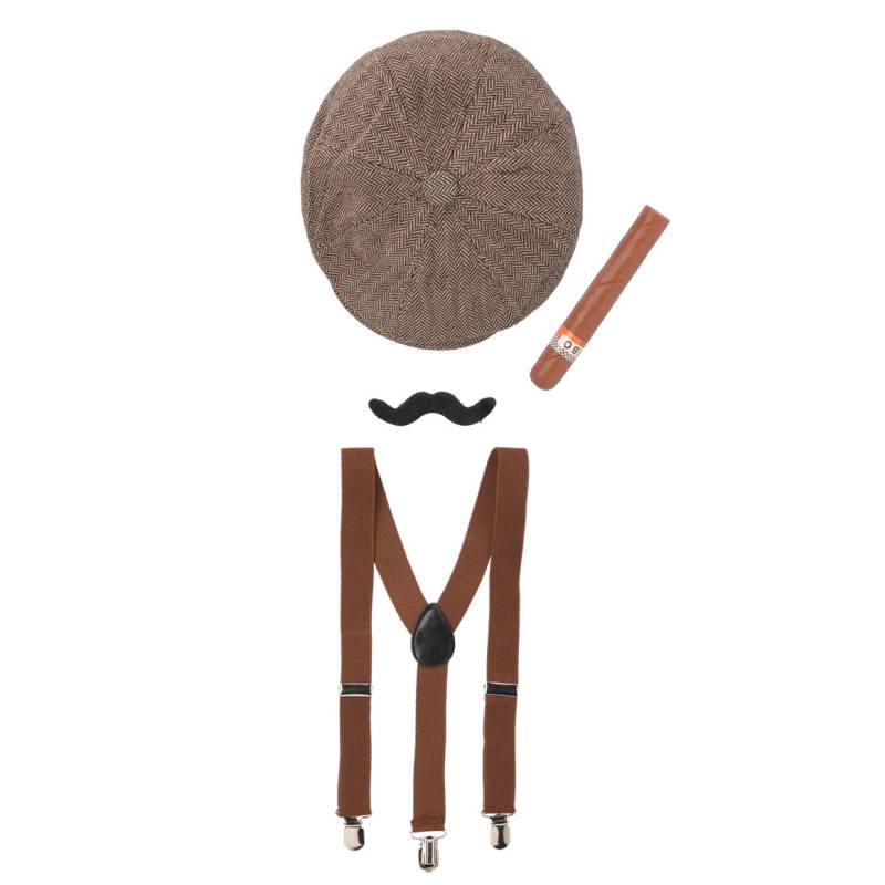 Herren Kostüm-Set 20er Jahre 4-teilig Herren Kostüm-Set 20er Jahre 4-teilig von VanVaan