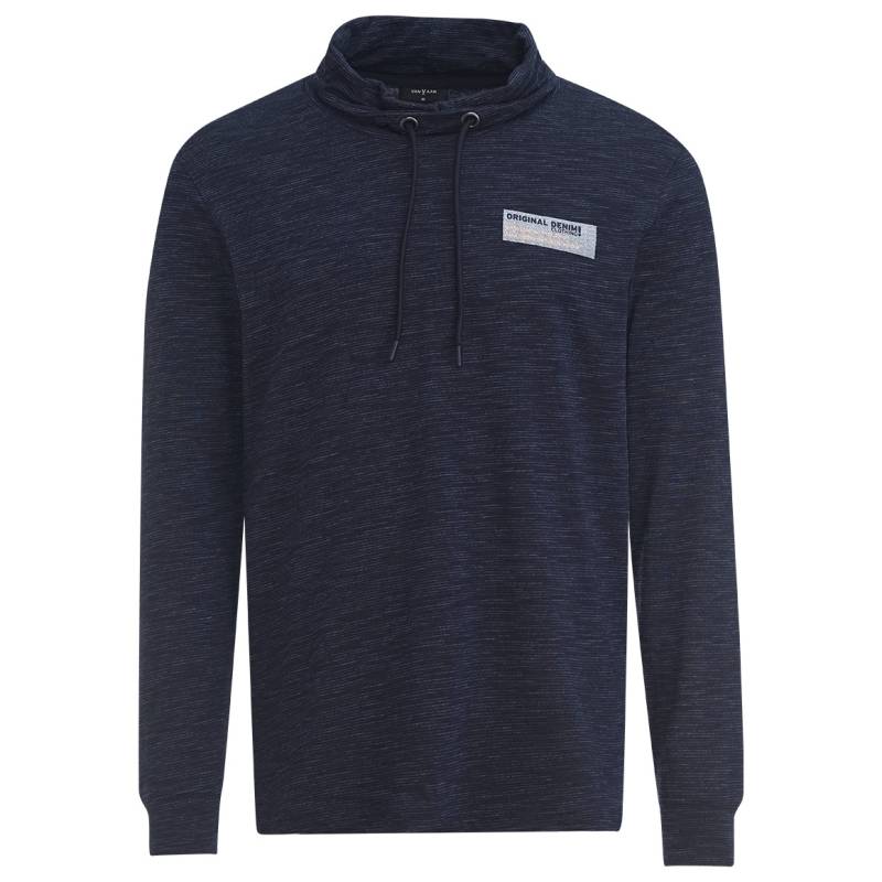 Herren Langarmshirt mit Schalkragen von VanVaan