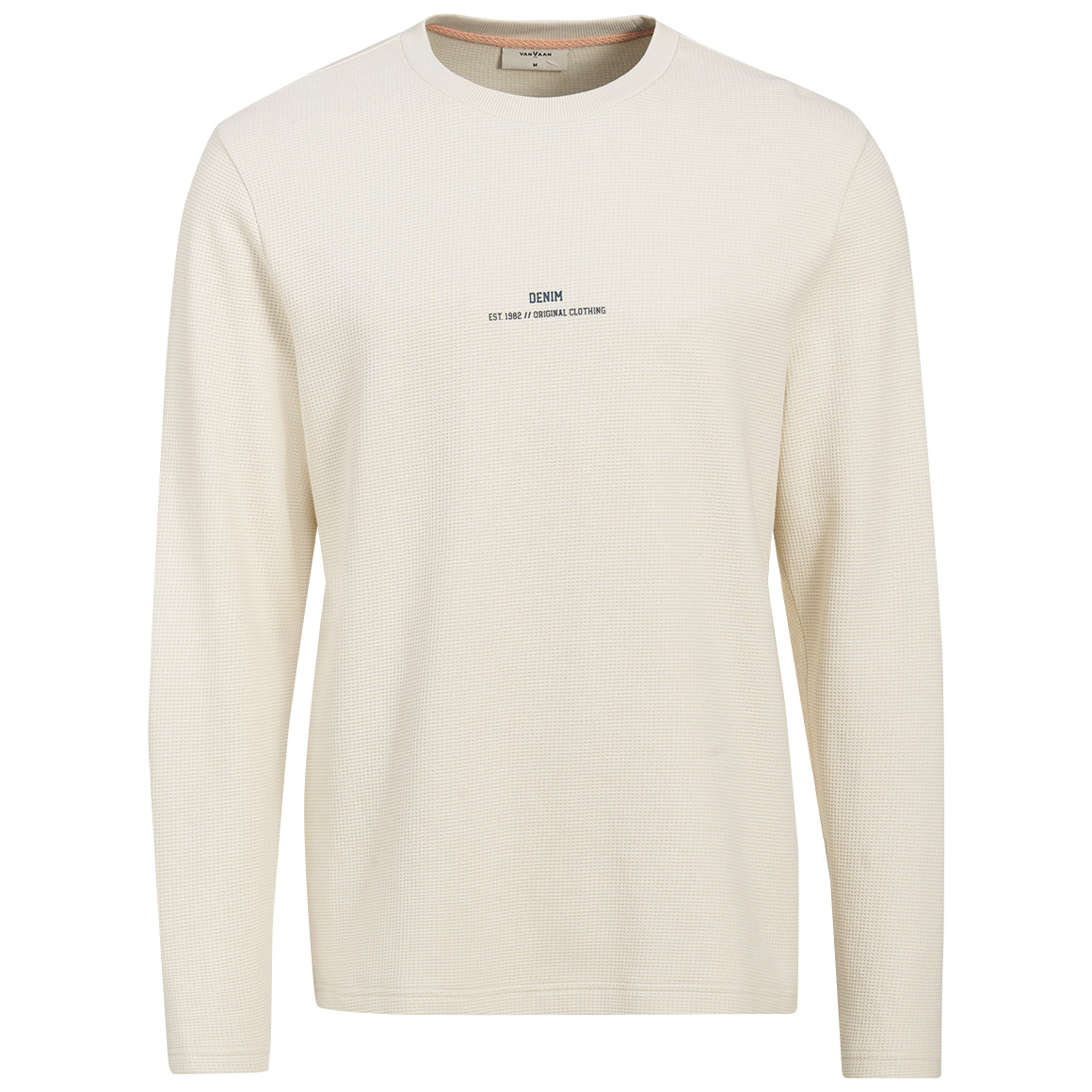Herren Langarmshirt mit Schriftzug Herren Langarmshirt mit Schriftzug von VanVaan