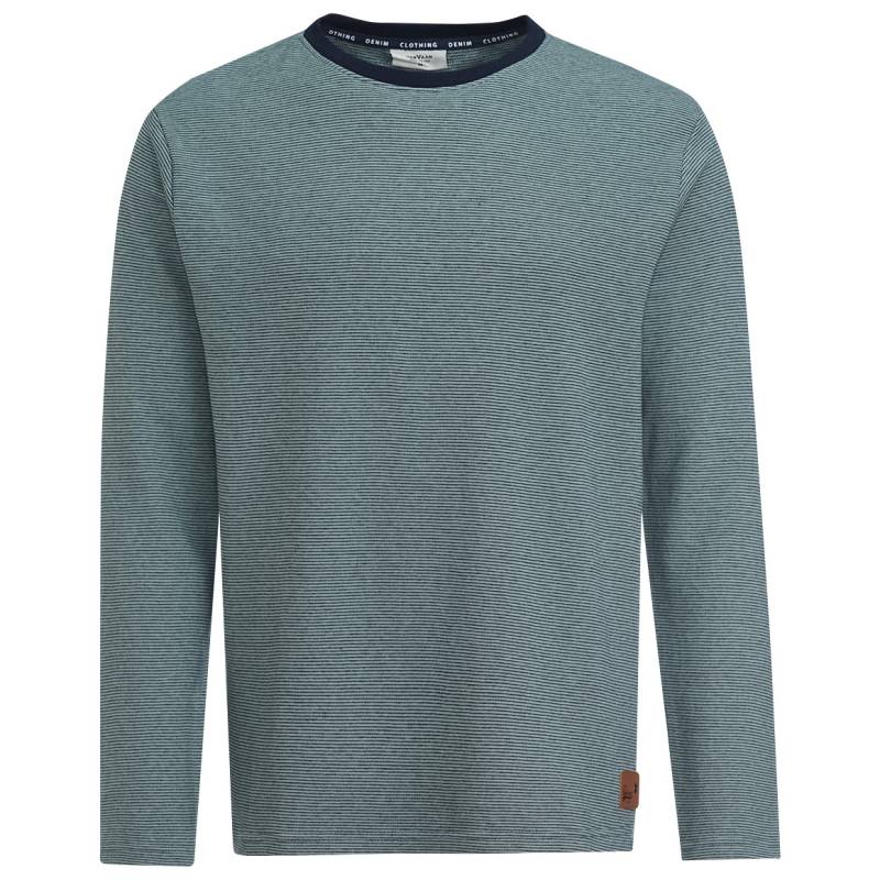 Herren Langarmshirt mit Streifen von VanVaan