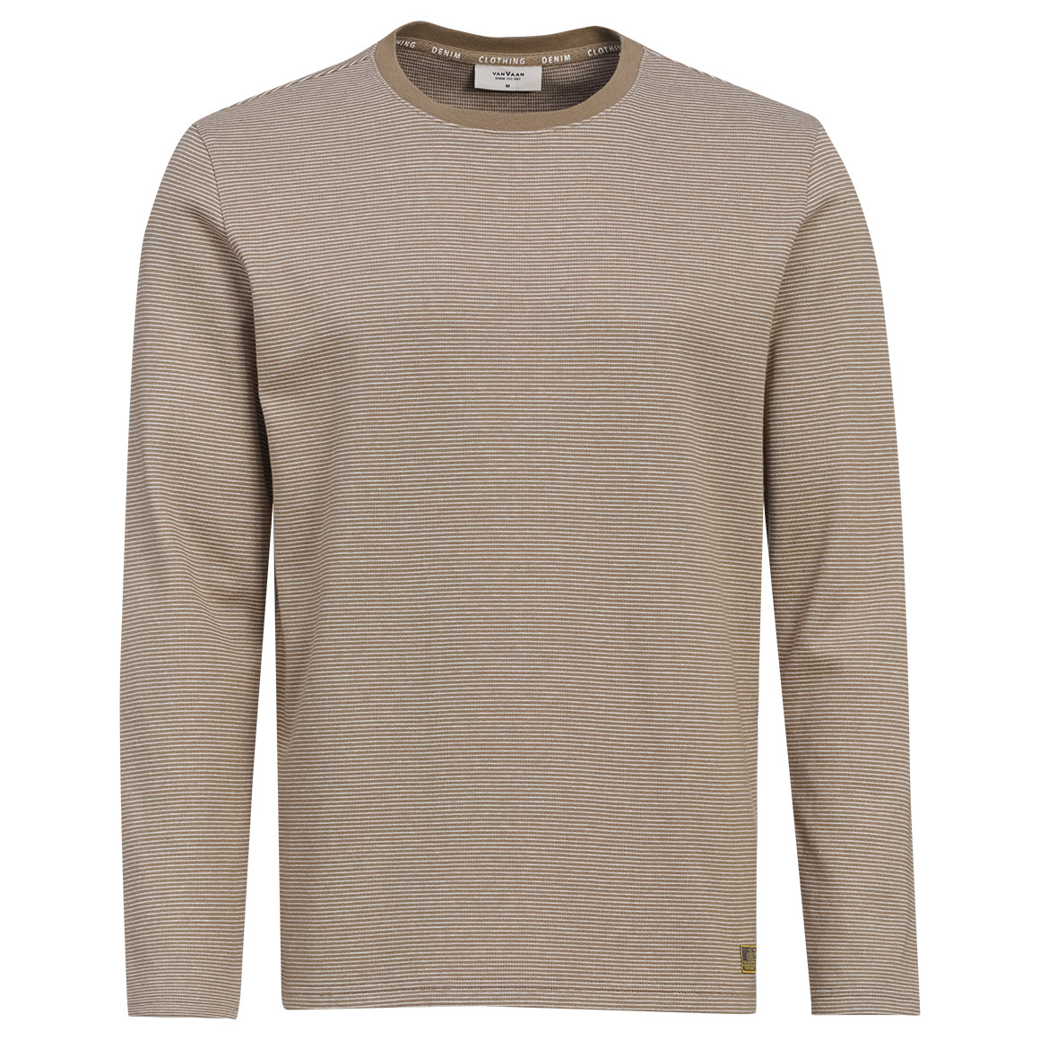 Herren Langarmshirt mit Streifen Herren Langarmshirt mit Streifen von VanVaan