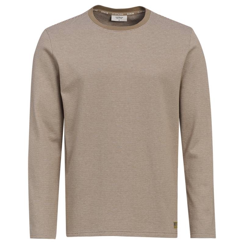 Herren Langarmshirt mit Streifen Herren Langarmshirt mit Streifen von VanVaan