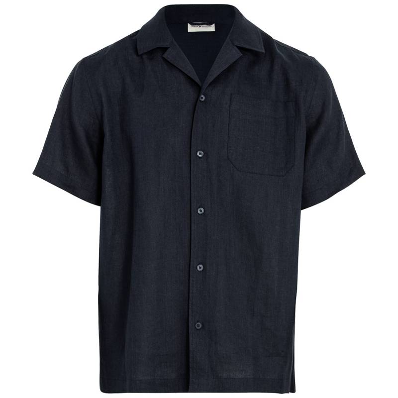 Herren Leinen-Hemd mit Brusttasche von VanVaan