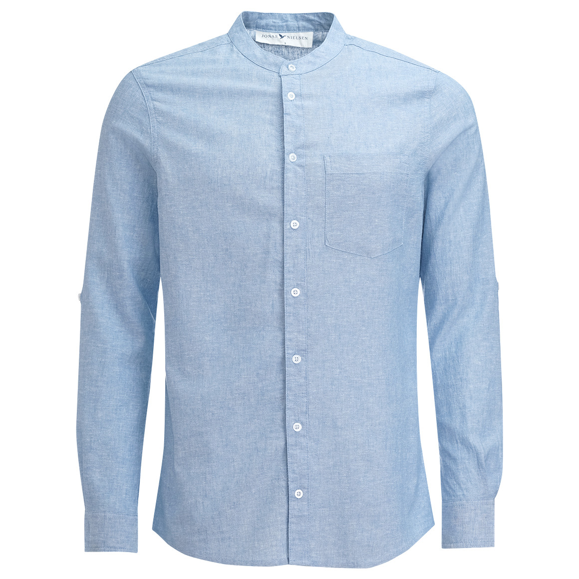 Herren Leinen-Hemd mit Brusttasche von VanVaan