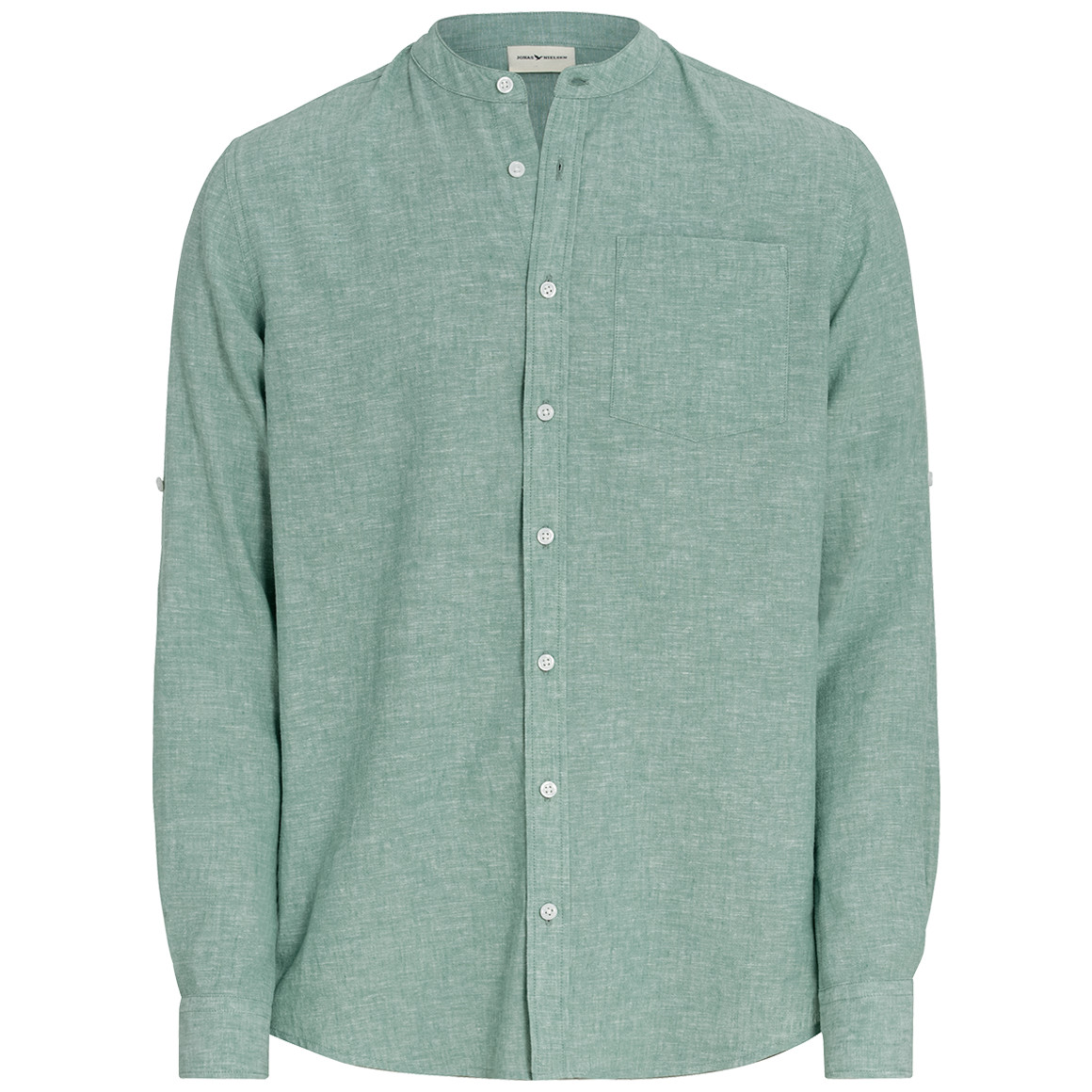 Herren Leinen-Hemd mit Brusttasche von VanVaan