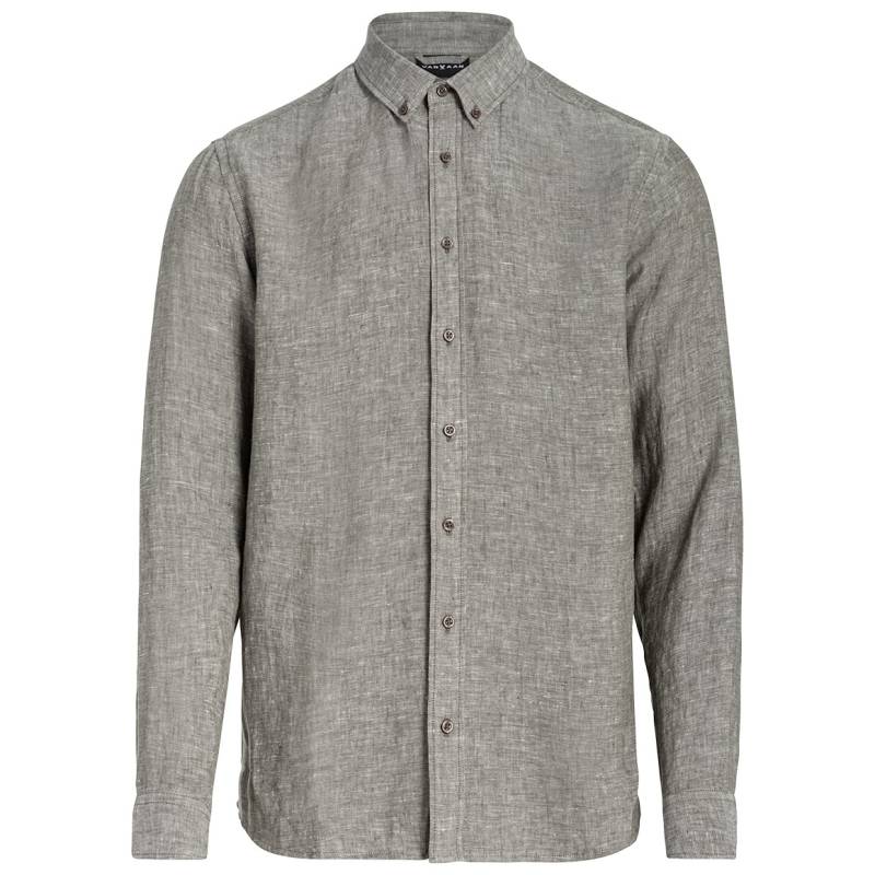 Herren Leinen-Hemd mit Button-Down-Kragen von VanVaan