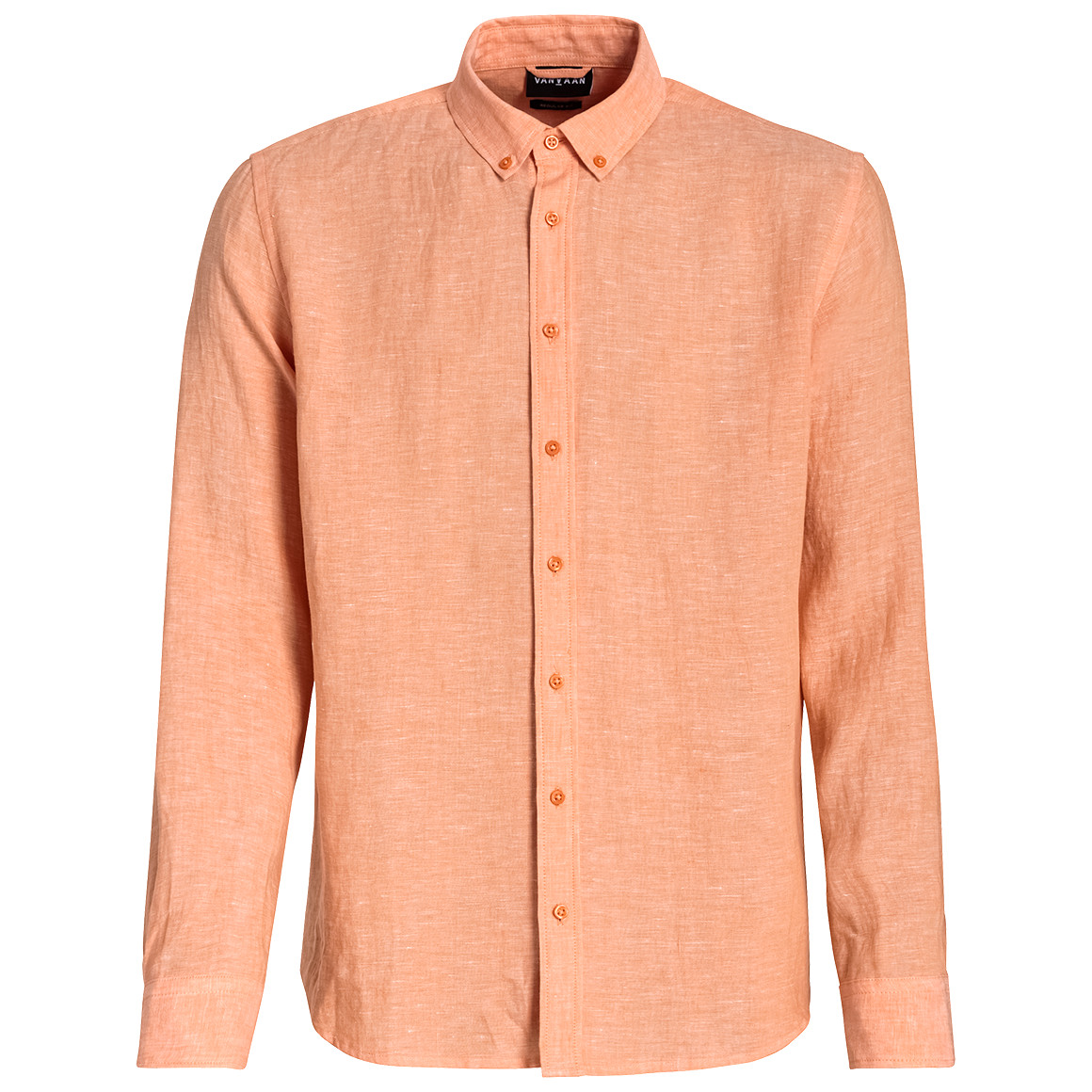 Herren Leinen-Hemd mit Button-Down-Kragen von VanVaan