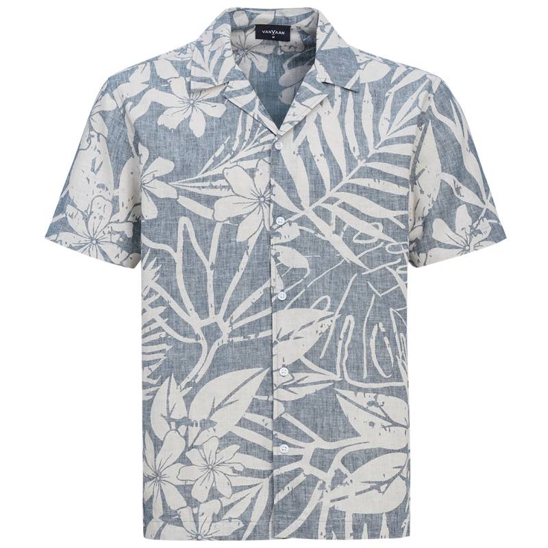 Herren Leinen-Hemd mit kurzen Ärmeln Herren Leinen-Hemd mit kurzen Ärmeln von VanVaan