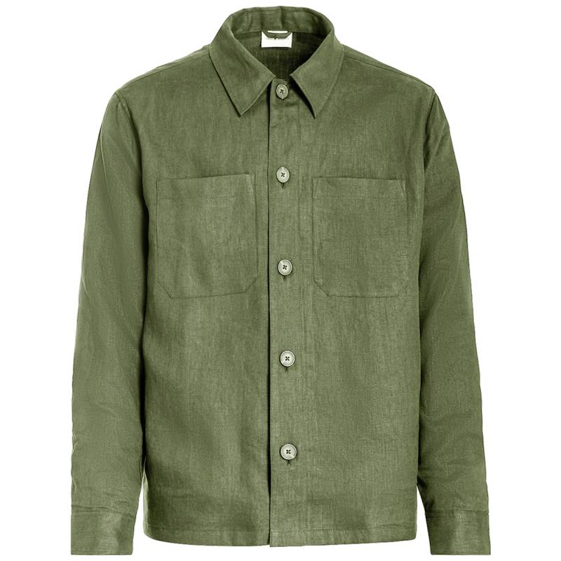 Herren Leinen-Overshirt in Hemd-Optik Herren Leinen-Overshirt in Hemd-Optik von VanVaan