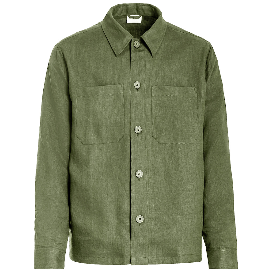 Herren Leinen-Overshirt in Hemd-Optik Herren Leinen-Overshirt in Hemd-Optik von VanVaan