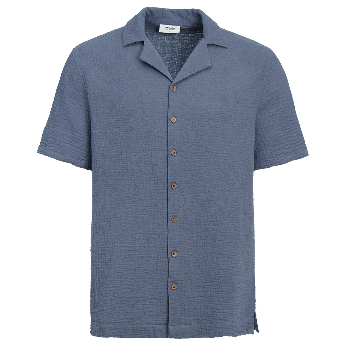 Herren Musselin-Hemd aus Bio-Baumwolle Herren Musselin-Hemd aus Bio-Baumwolle von VanVaan