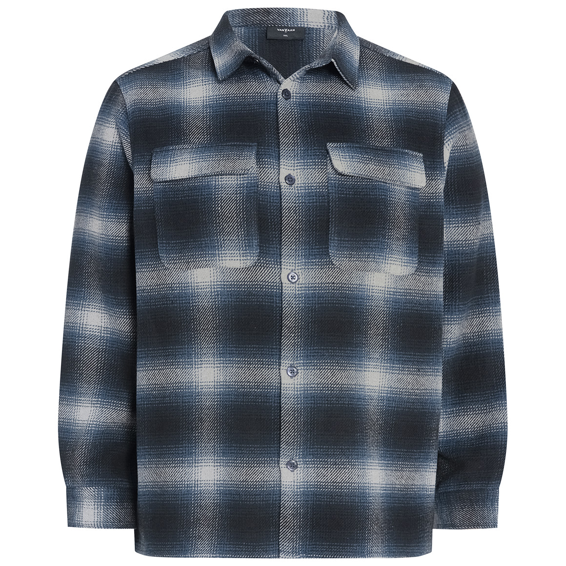 Herren Overshirt mit Karo-Muster von VanVaan