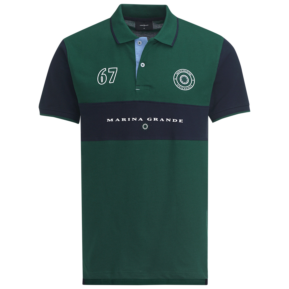 Herren Poloshirt im maritimen Look von VanVaan