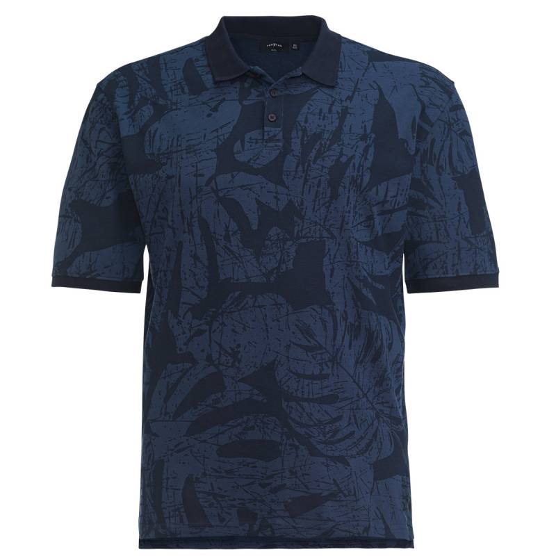 Herren Poloshirt mit Allover-Muster von VanVaan