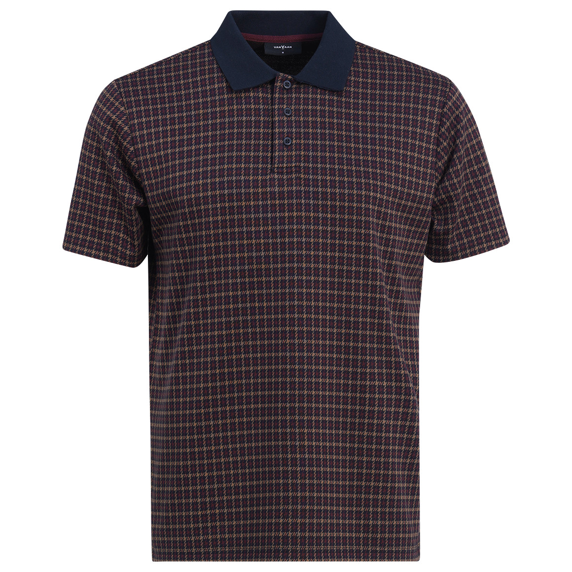 Herren Poloshirt mit Allover-Muster Herren Poloshirt mit Allover-Muster von VanVaan