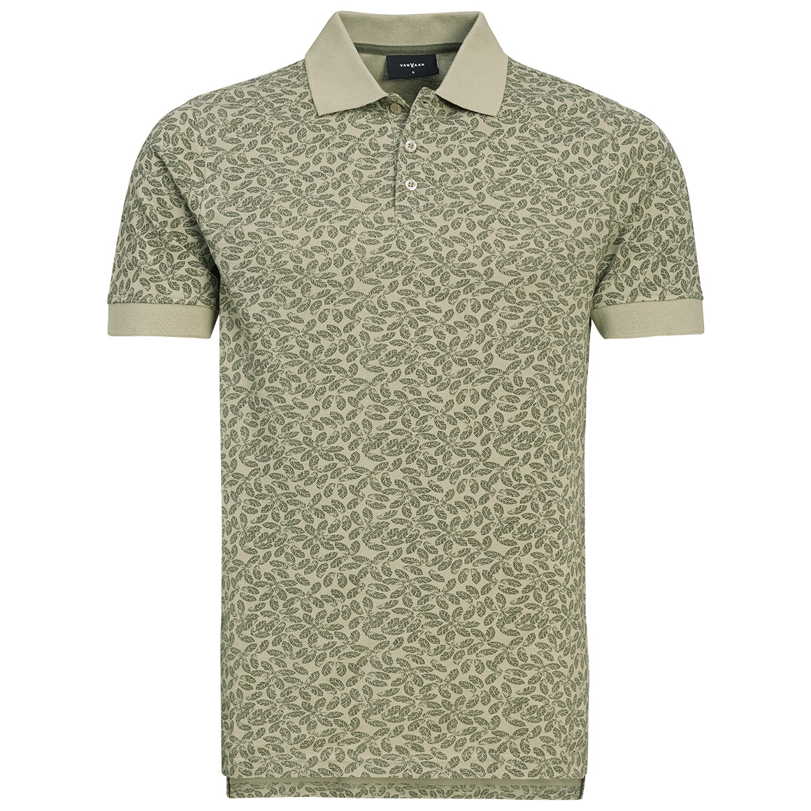 Herren Poloshirt mit Muster von VanVaan