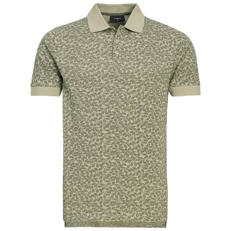 Herren Poloshirt mit Muster von VanVaan
