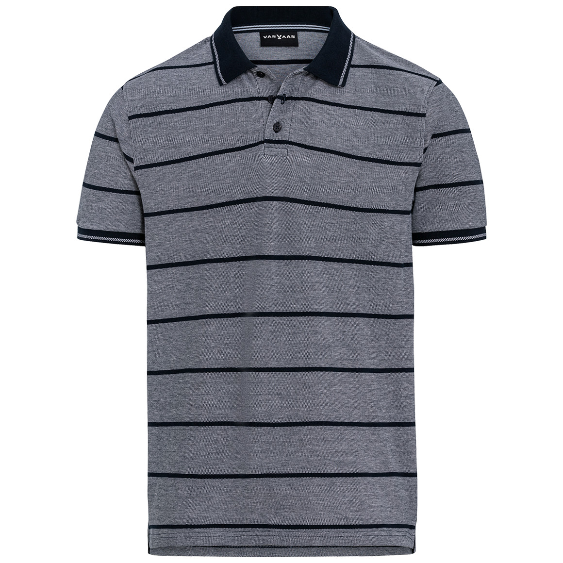 Herren Poloshirt mit Streifen von VanVaan