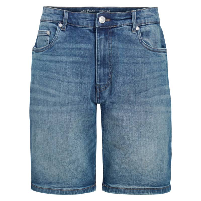 Herren Regular-Jeansshorts in Denim-Optik von VanVaan