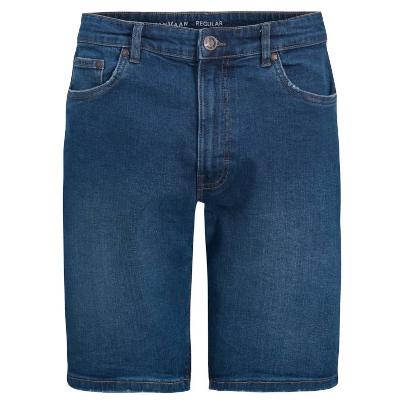 Herren Regular Jeansshorts in Denim-Optik von VanVaan