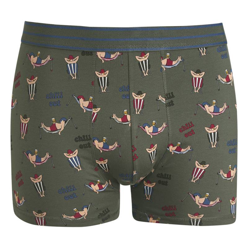 Herren Retroshorts mit Liegestuhl-Print von VanVaan