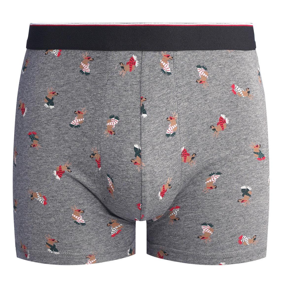 Herren Retroshorts mit Weihnachts-Allover von VanVaan