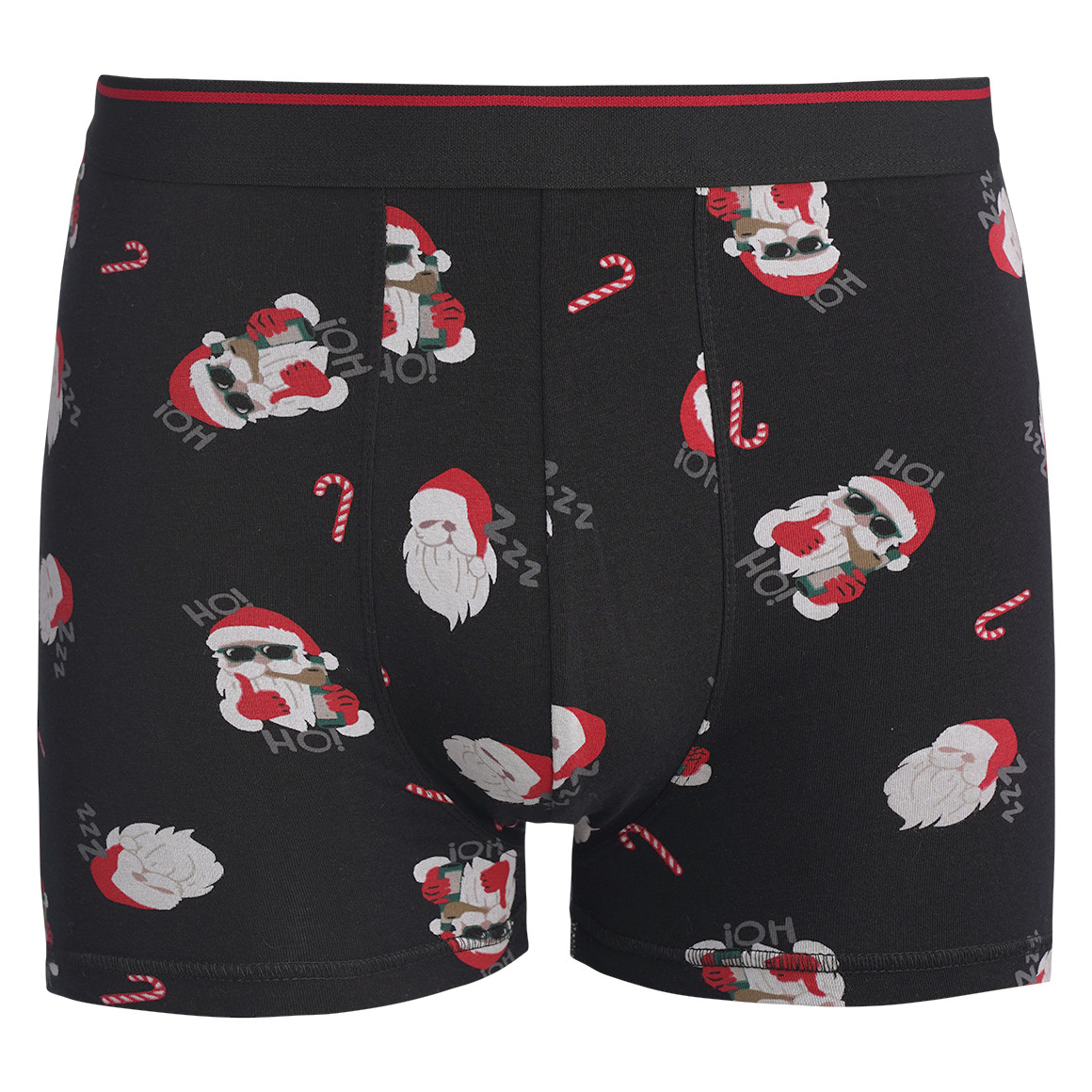 Herren Retroshorts mit Weihnachts-Allover von VanVaan