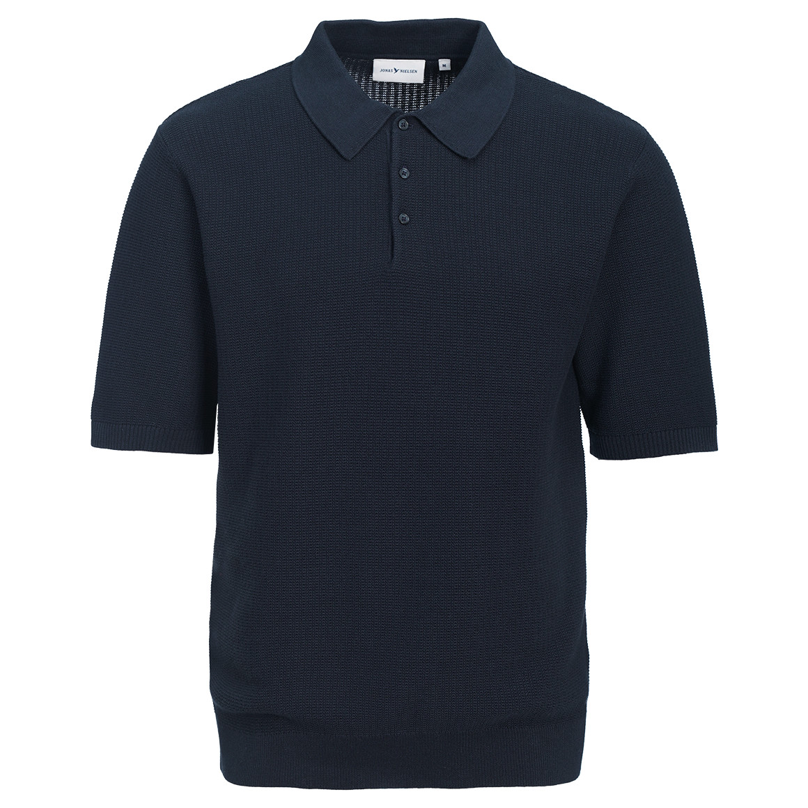 Herren Strick-Poloshirt aus Baumwolle von VanVaan