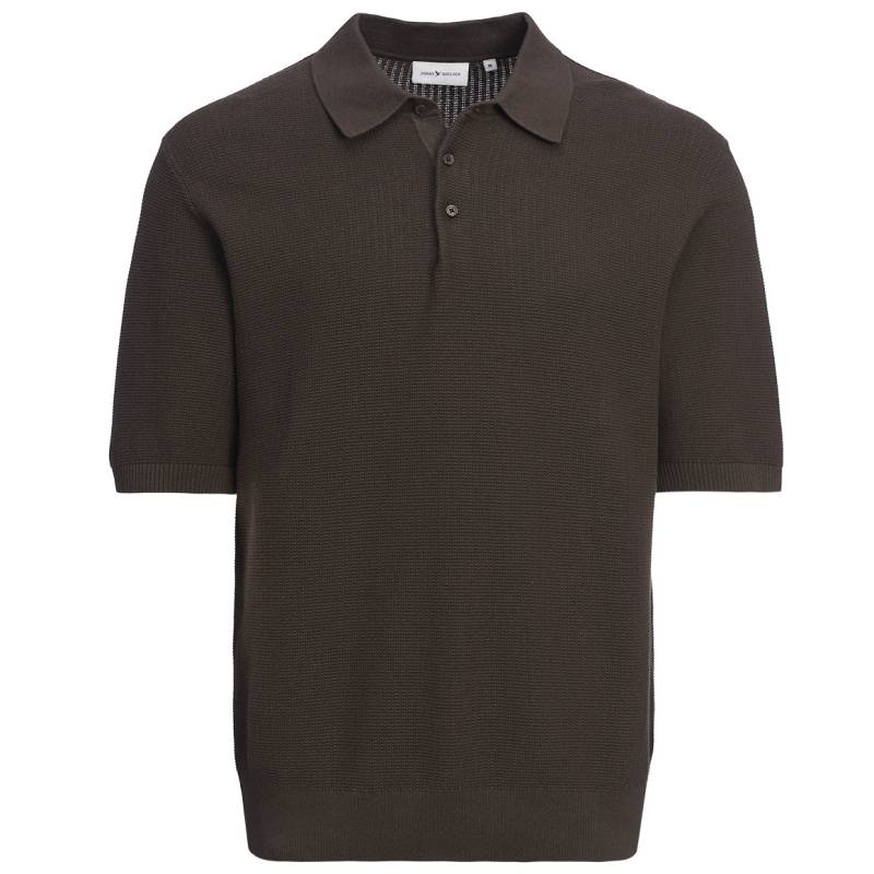 Herren Strick-Poloshirt aus Baumwolle von VanVaan
