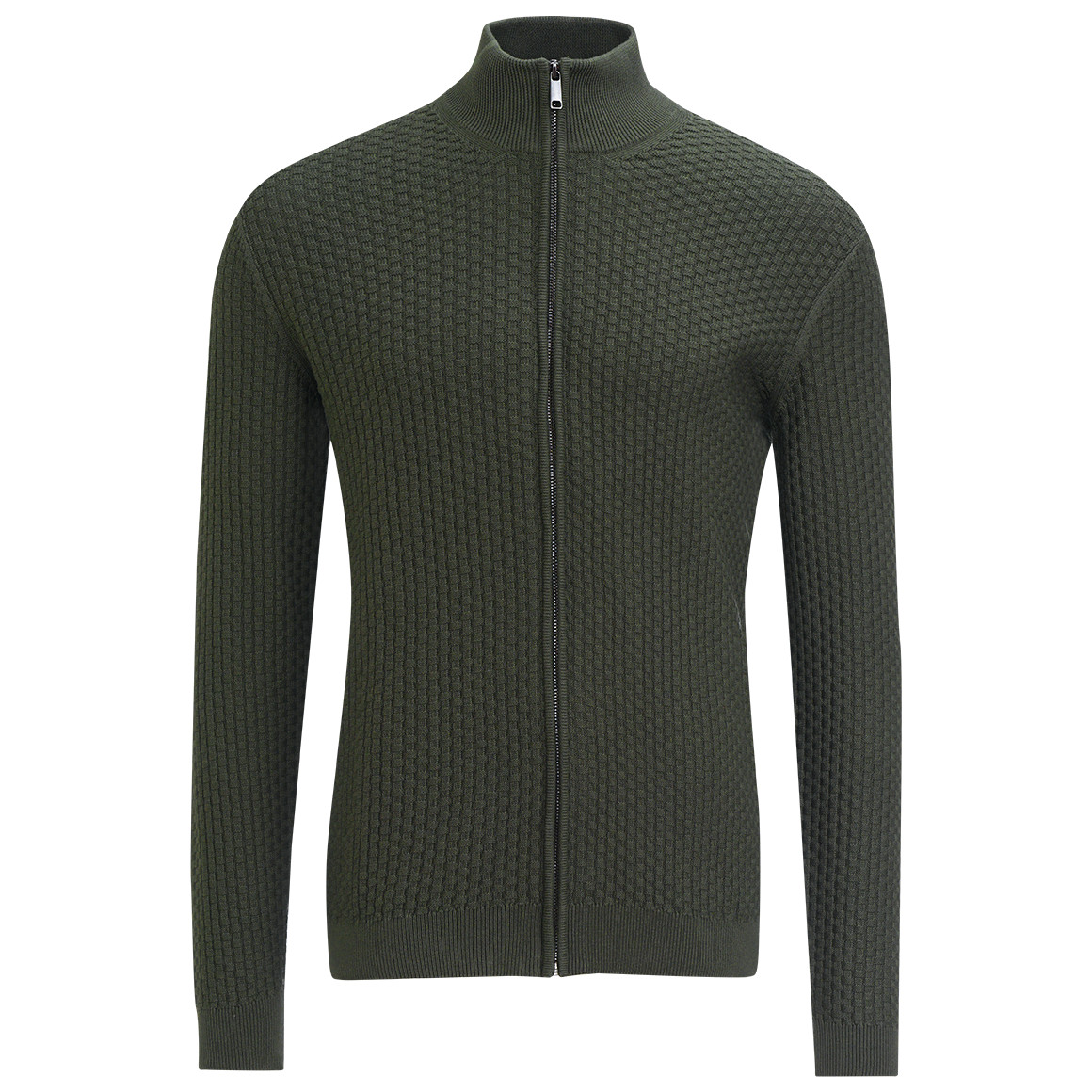 Herren Strickjacke in strukturierter Qualität Herren Strickjacke in strukturierter Qualität von VanVaan