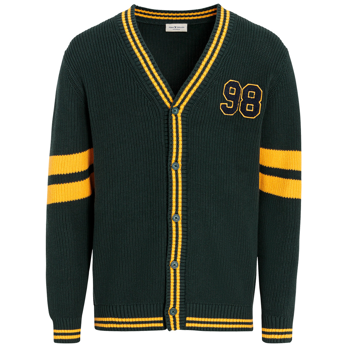 Herren Strickjacke mit Knopfleiste von VanVaan