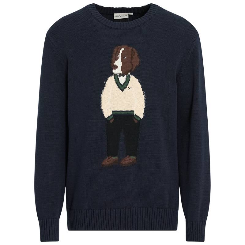 Herren Strickpullover mit Hunde-Motiv Herren Strickpullover mit Hunde-Motiv von VanVaan