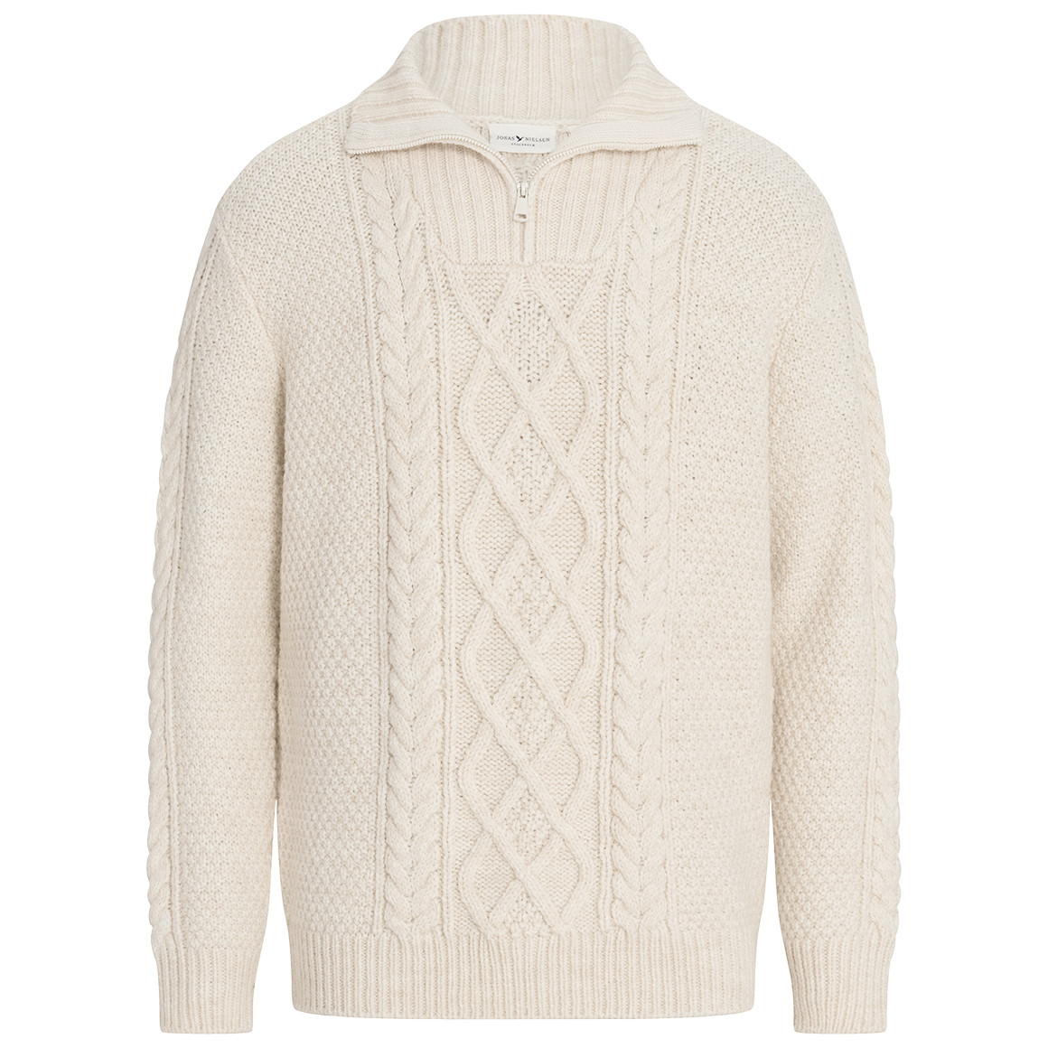Herren Strickpullover mit Zopf-Muster von VanVaan