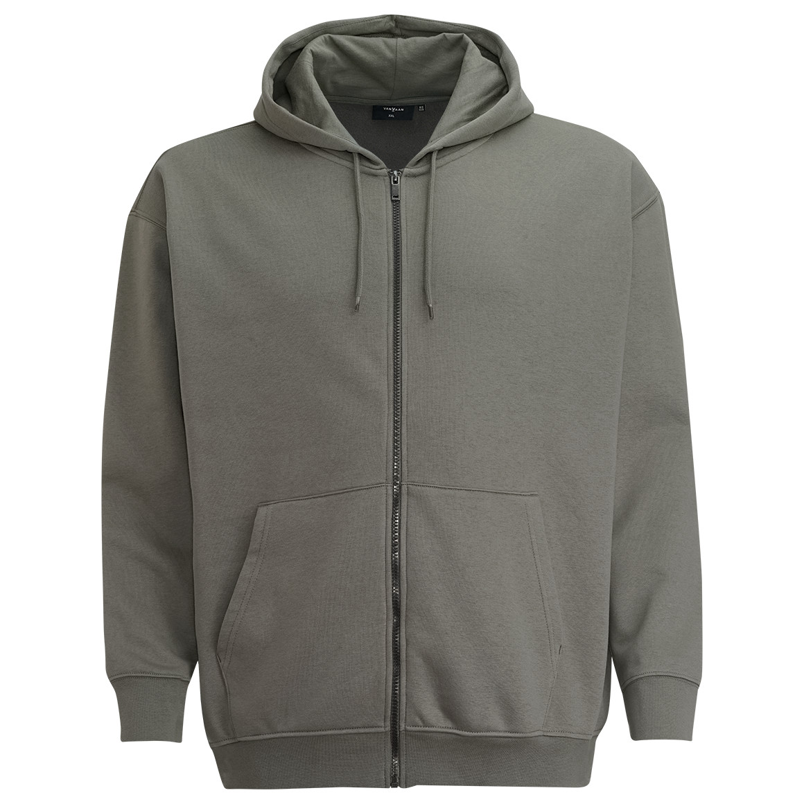 Herren Sweatjacke in Unifarben von VanVaan